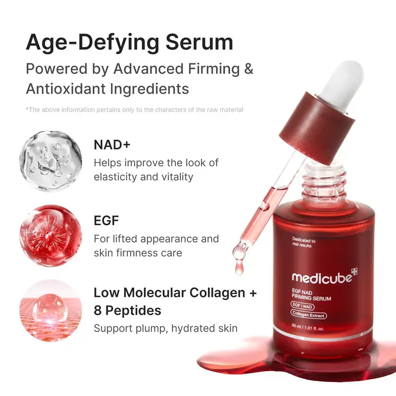 Medicube EGF NAD Firming Serum – Glass-Skin Hydration & Glow