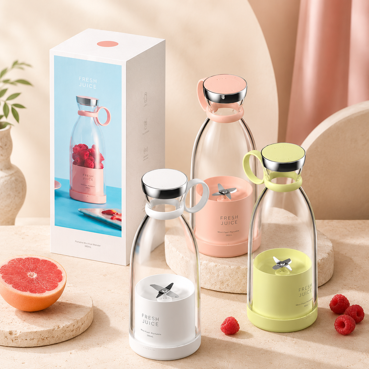 Premium Portable Glass Blender