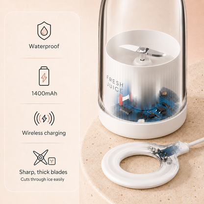 Premium Portable Glass Blender