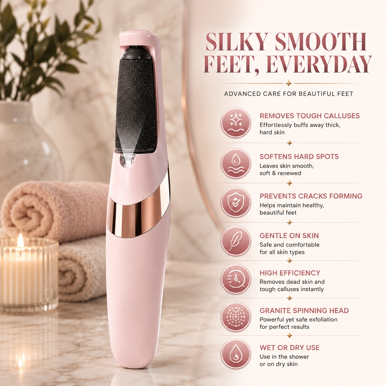HeyGirl™ Electric Foot Callus Remover