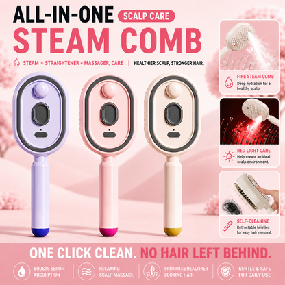 HeyGirl™ Steam Hairbrush