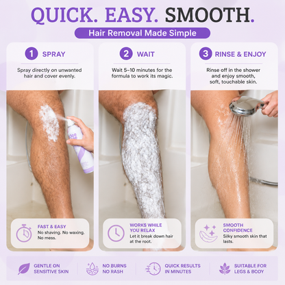 Sensitive Hair Removal Spray