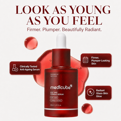 Medicube EGF NAD Firming Serum – Glass-Skin Hydration & Glow