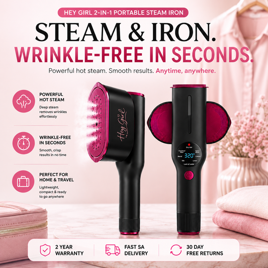 2 in 1 Smart Portable Steam Iron