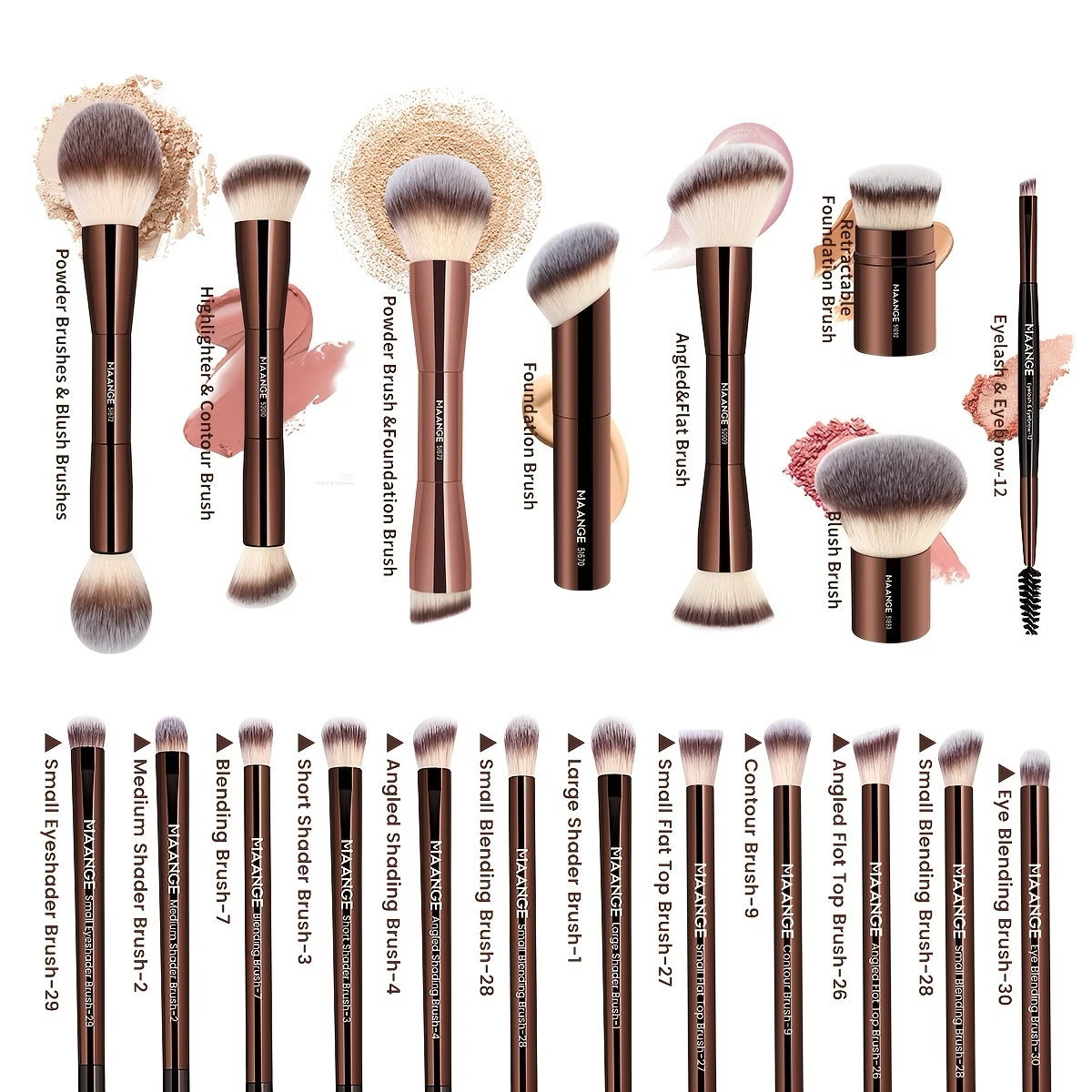Maange Makeup Brushes – Flawless Makeup Starts Here