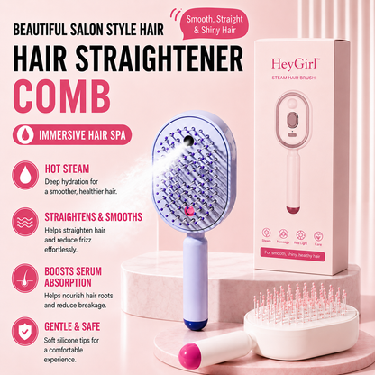 HeyGirl™ Steam Hairbrush